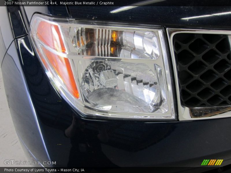 Majestic Blue Metallic / Graphite 2007 Nissan Pathfinder SE 4x4