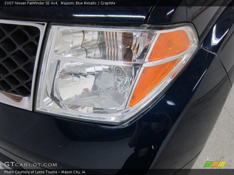 Majestic Blue Metallic / Graphite 2007 Nissan Pathfinder SE 4x4