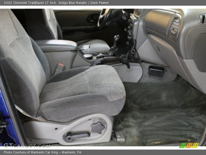 Indigo Blue Metallic / Dark Pewter 2002 Chevrolet TrailBlazer LT 4x4