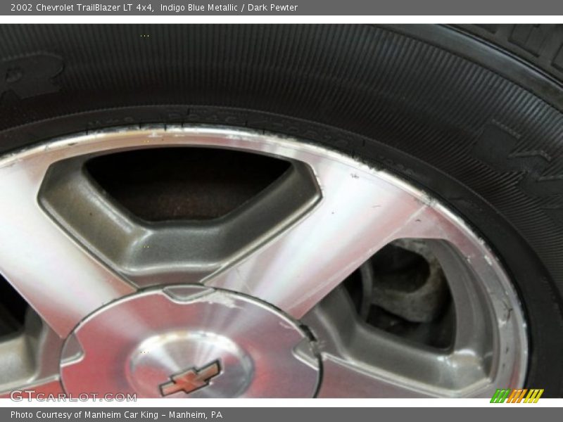Indigo Blue Metallic / Dark Pewter 2002 Chevrolet TrailBlazer LT 4x4