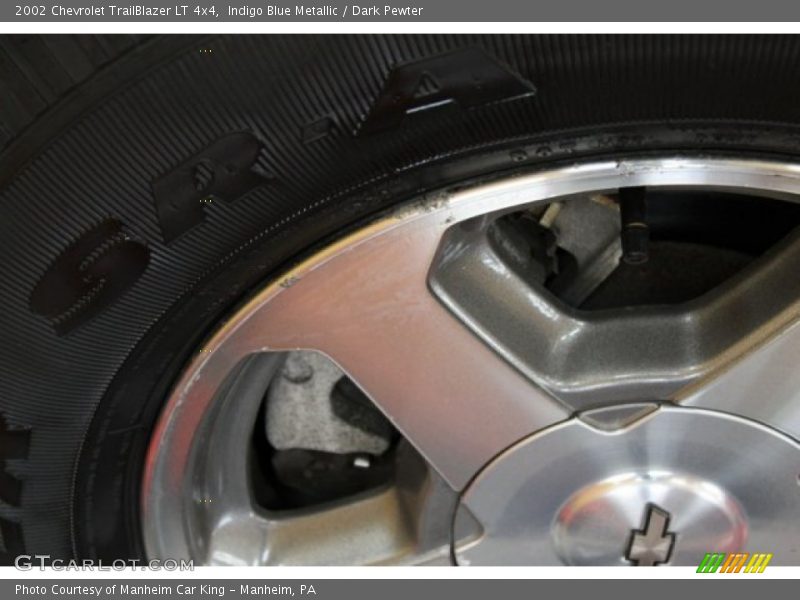 Indigo Blue Metallic / Dark Pewter 2002 Chevrolet TrailBlazer LT 4x4