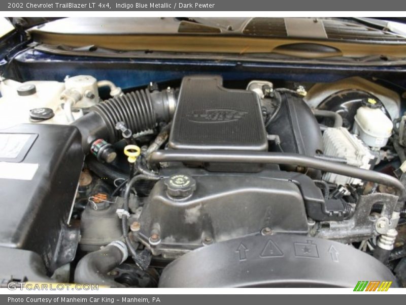 Indigo Blue Metallic / Dark Pewter 2002 Chevrolet TrailBlazer LT 4x4