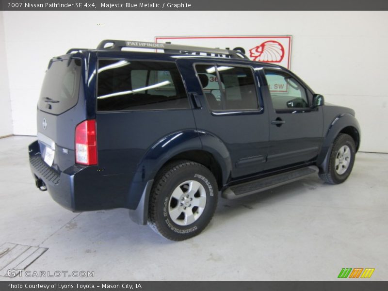 Majestic Blue Metallic / Graphite 2007 Nissan Pathfinder SE 4x4