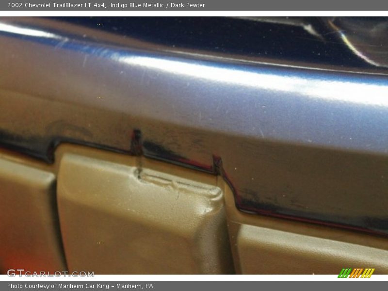 Indigo Blue Metallic / Dark Pewter 2002 Chevrolet TrailBlazer LT 4x4