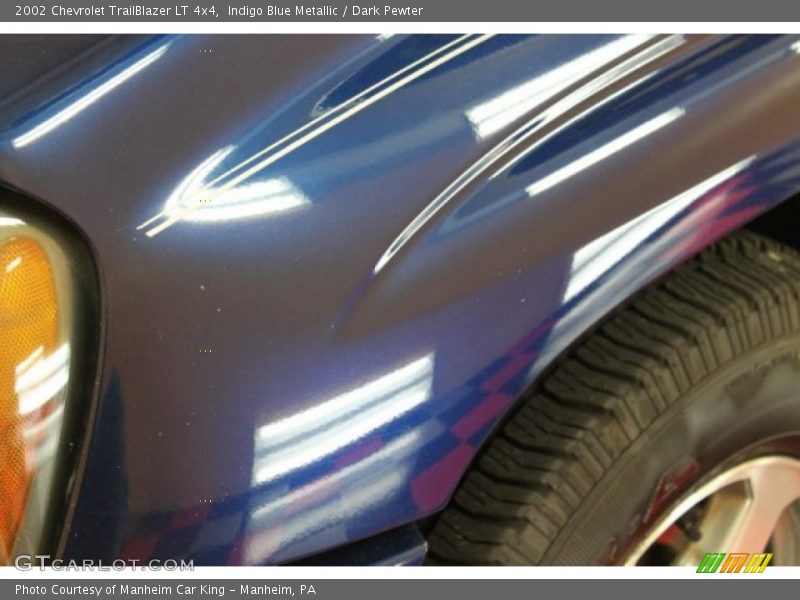 Indigo Blue Metallic / Dark Pewter 2002 Chevrolet TrailBlazer LT 4x4