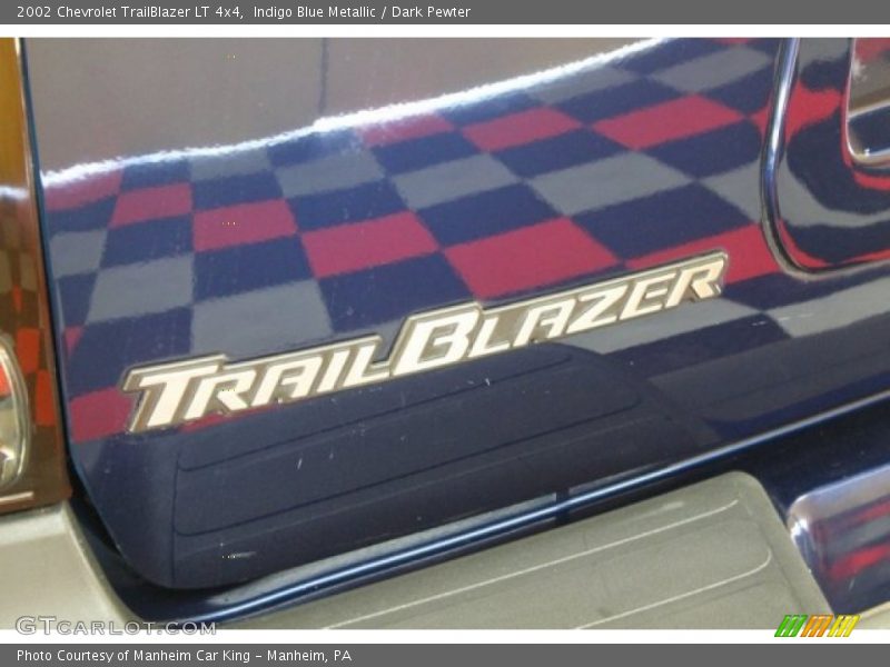 Indigo Blue Metallic / Dark Pewter 2002 Chevrolet TrailBlazer LT 4x4