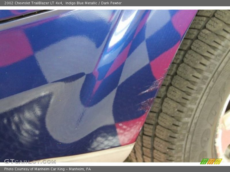 Indigo Blue Metallic / Dark Pewter 2002 Chevrolet TrailBlazer LT 4x4