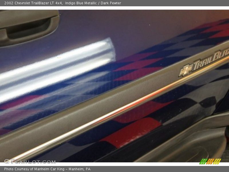Indigo Blue Metallic / Dark Pewter 2002 Chevrolet TrailBlazer LT 4x4