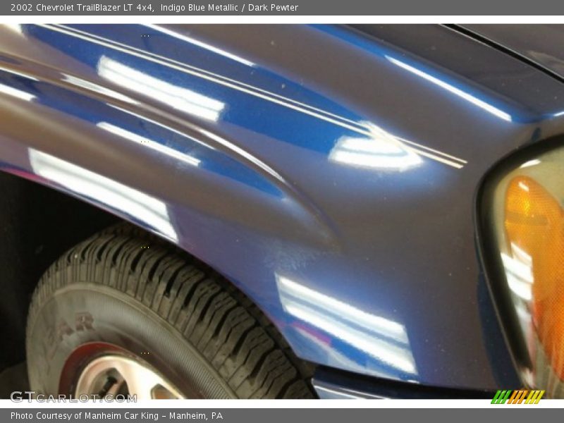 Indigo Blue Metallic / Dark Pewter 2002 Chevrolet TrailBlazer LT 4x4