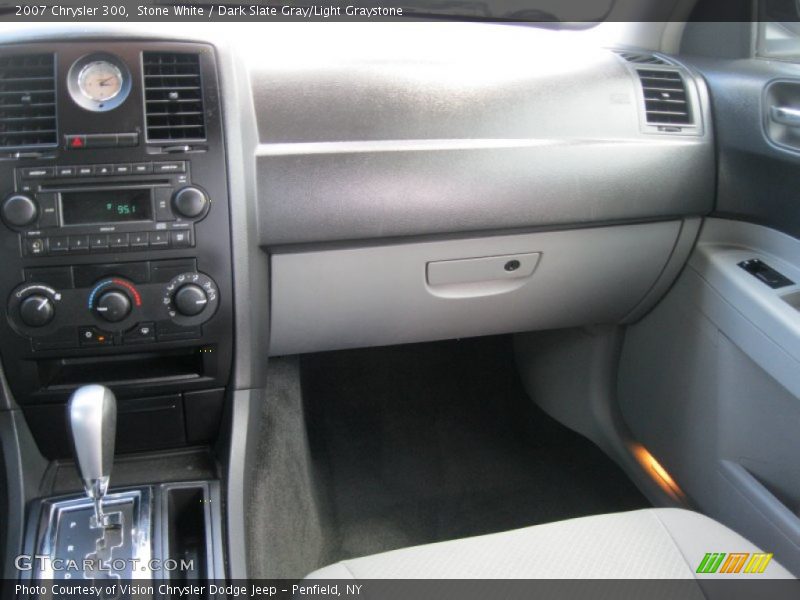 Stone White / Dark Slate Gray/Light Graystone 2007 Chrysler 300