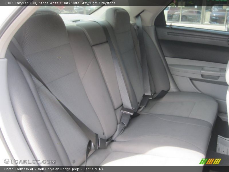 Stone White / Dark Slate Gray/Light Graystone 2007 Chrysler 300