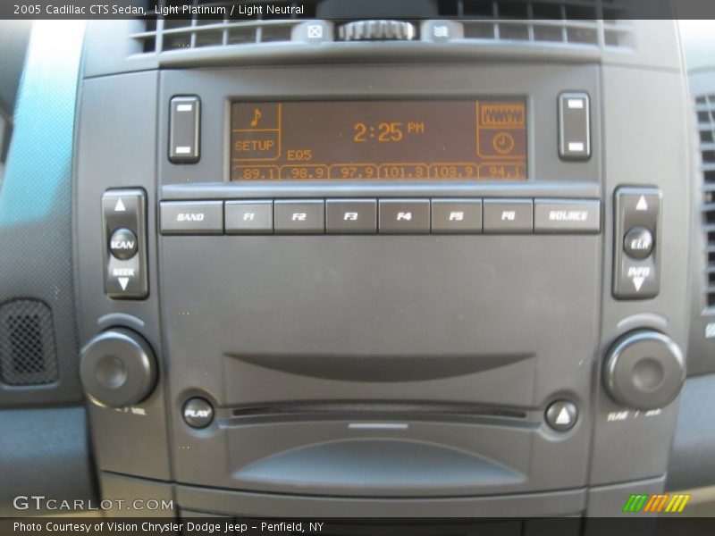 Light Platinum / Light Neutral 2005 Cadillac CTS Sedan