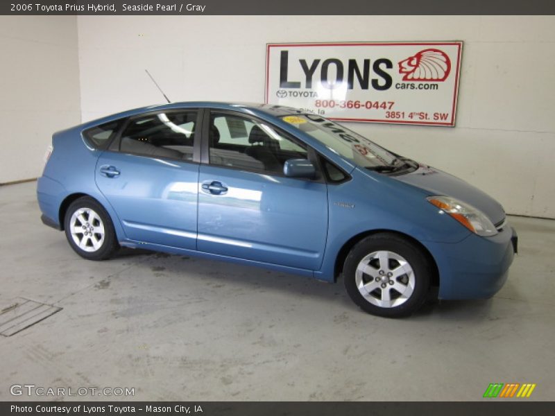 Seaside Pearl / Gray 2006 Toyota Prius Hybrid