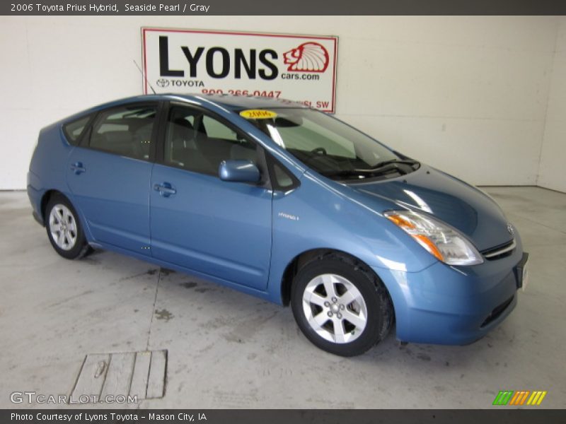 Seaside Pearl / Gray 2006 Toyota Prius Hybrid