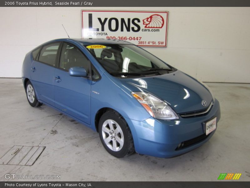 Seaside Pearl / Gray 2006 Toyota Prius Hybrid