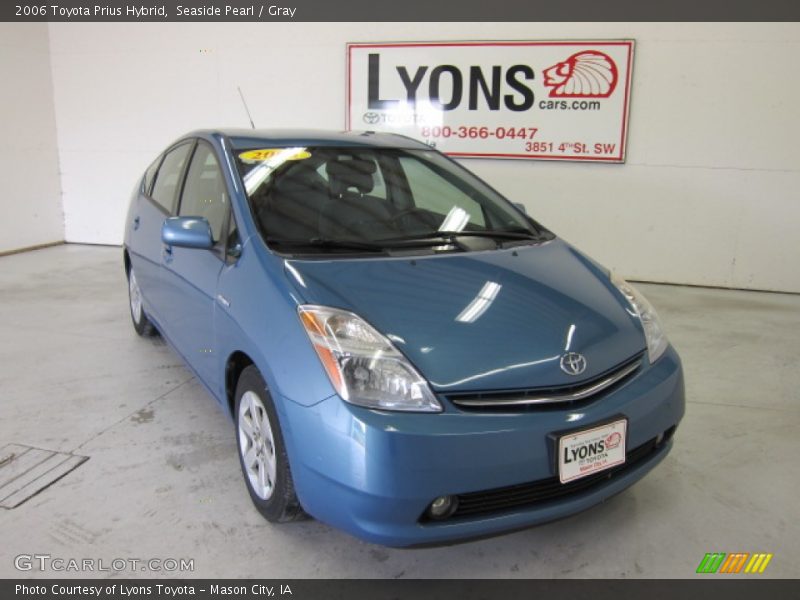Seaside Pearl / Gray 2006 Toyota Prius Hybrid