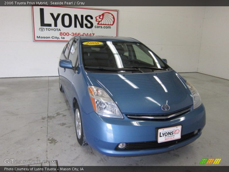 Seaside Pearl / Gray 2006 Toyota Prius Hybrid