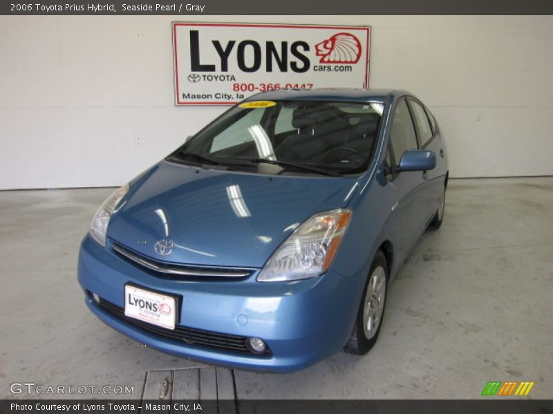 Seaside Pearl / Gray 2006 Toyota Prius Hybrid