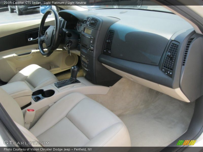 Light Platinum / Light Neutral 2005 Cadillac CTS Sedan