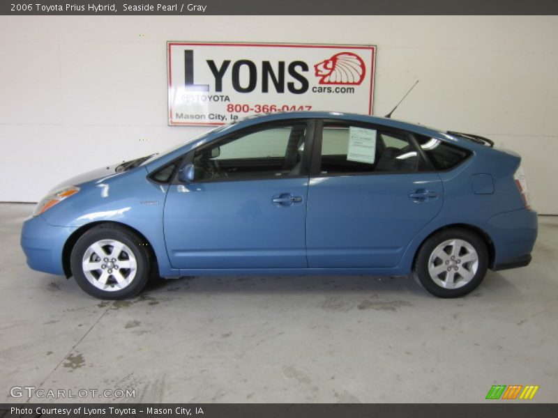 Seaside Pearl / Gray 2006 Toyota Prius Hybrid