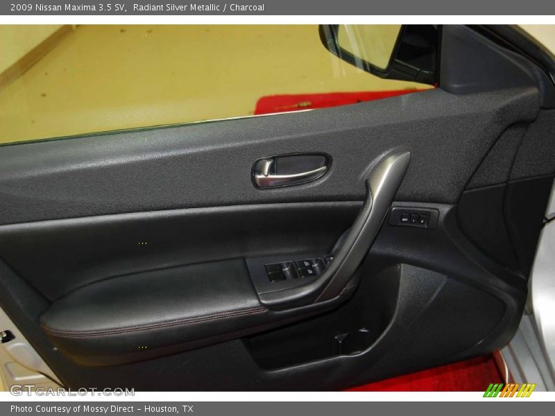 Radiant Silver Metallic / Charcoal 2009 Nissan Maxima 3.5 SV