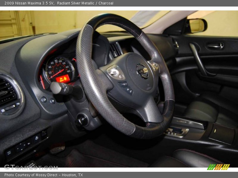 Radiant Silver Metallic / Charcoal 2009 Nissan Maxima 3.5 SV