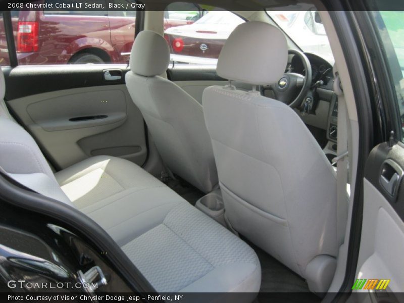 Black / Gray 2008 Chevrolet Cobalt LT Sedan