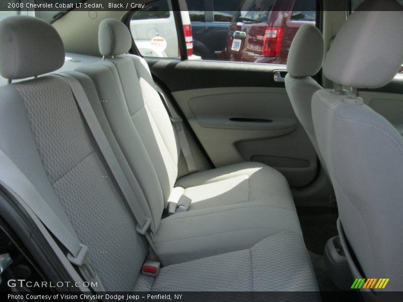 Black / Gray 2008 Chevrolet Cobalt LT Sedan