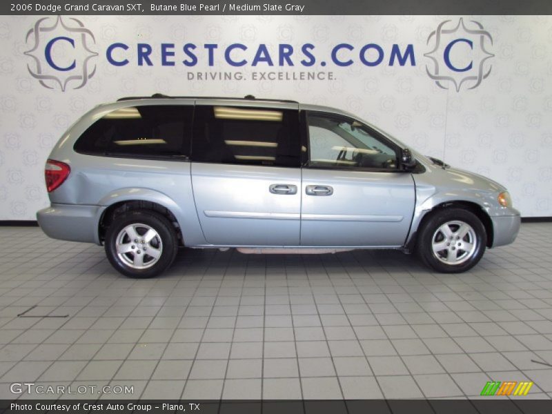 Butane Blue Pearl / Medium Slate Gray 2006 Dodge Grand Caravan SXT