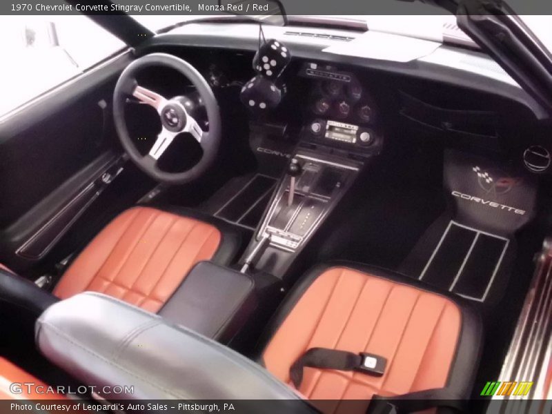 Dashboard of 1970 Corvette Stingray Convertible