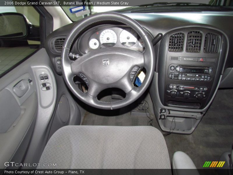Butane Blue Pearl / Medium Slate Gray 2006 Dodge Grand Caravan SXT