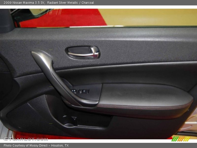 Radiant Silver Metallic / Charcoal 2009 Nissan Maxima 3.5 SV