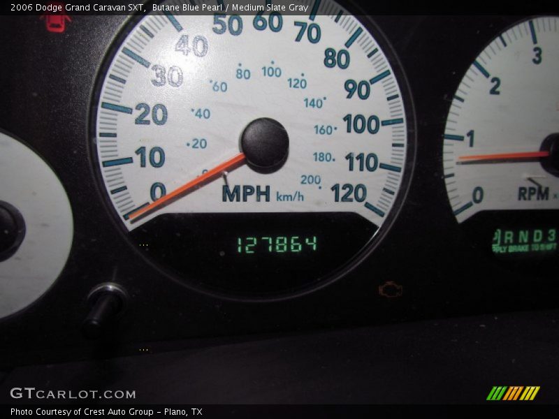 Butane Blue Pearl / Medium Slate Gray 2006 Dodge Grand Caravan SXT