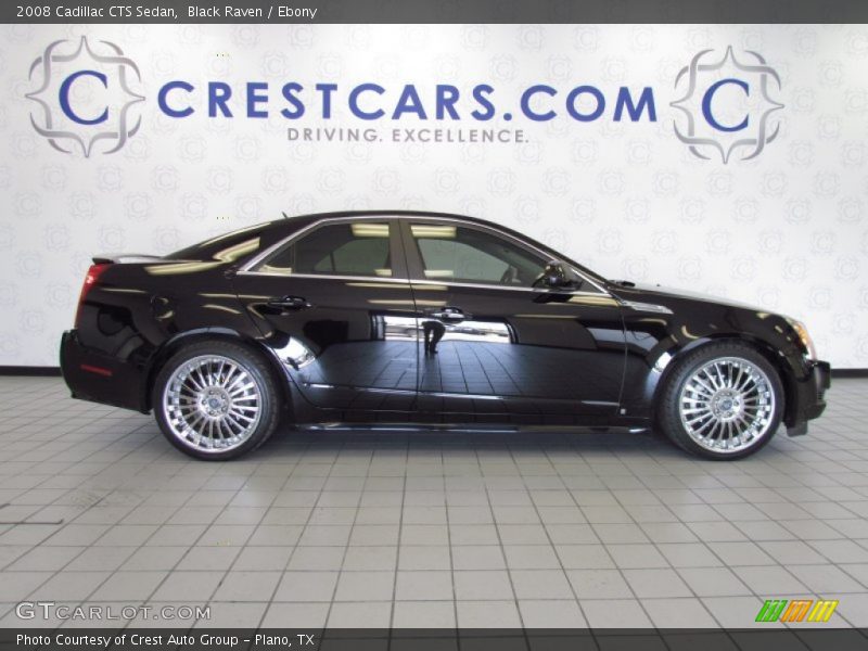 Black Raven / Ebony 2008 Cadillac CTS Sedan