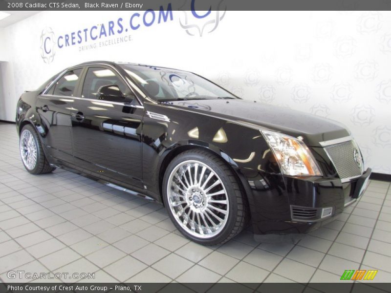 Black Raven / Ebony 2008 Cadillac CTS Sedan