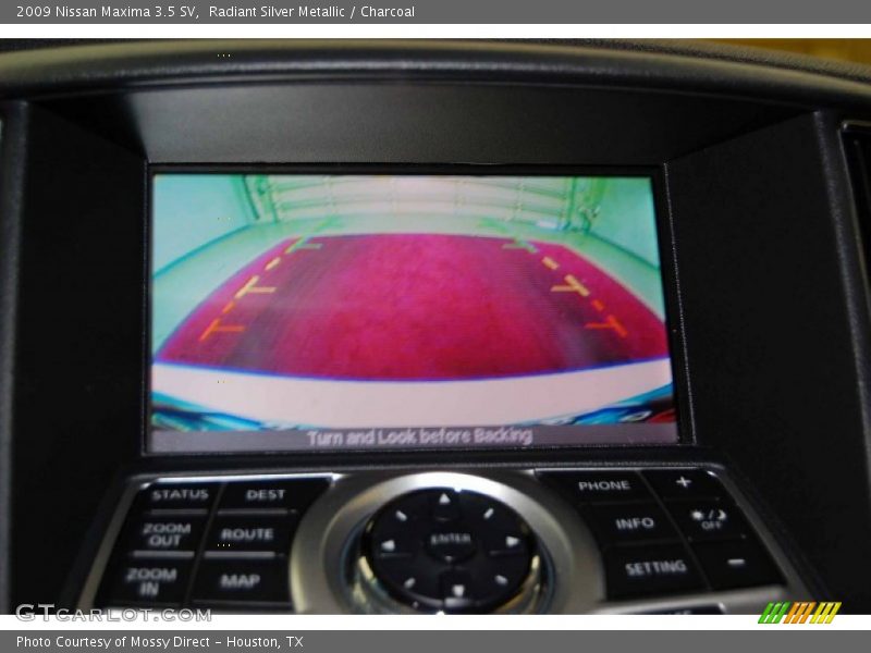 Radiant Silver Metallic / Charcoal 2009 Nissan Maxima 3.5 SV