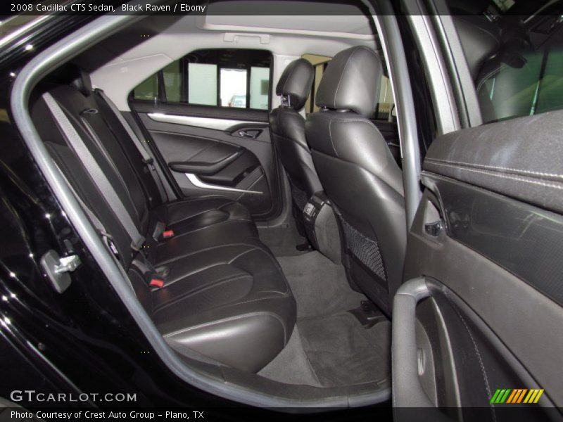  2008 CTS Sedan Ebony Interior