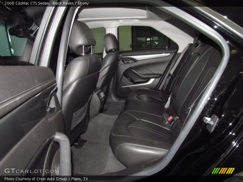  2008 CTS Sedan Ebony Interior