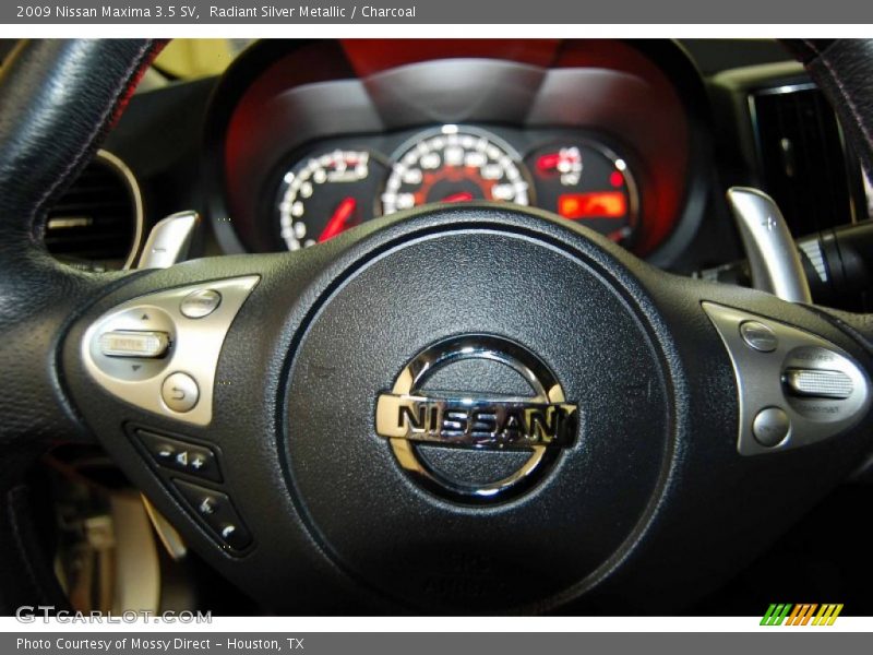 Radiant Silver Metallic / Charcoal 2009 Nissan Maxima 3.5 SV