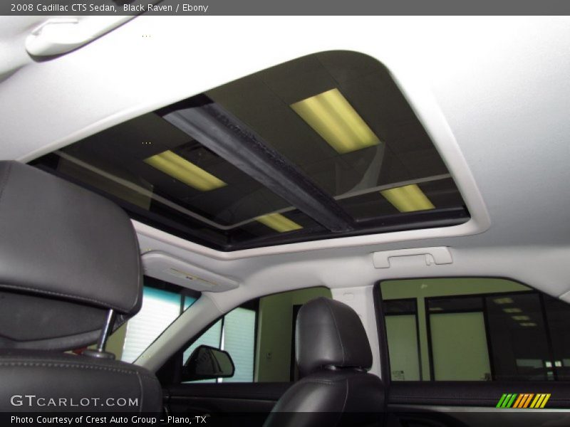 Sunroof of 2008 CTS Sedan