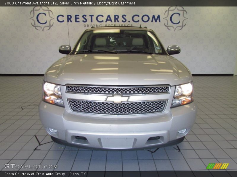 Silver Birch Metallic / Ebony/Light Cashmere 2008 Chevrolet Avalanche LTZ