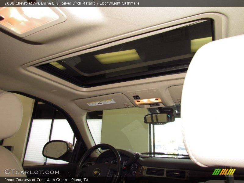 Silver Birch Metallic / Ebony/Light Cashmere 2008 Chevrolet Avalanche LTZ
