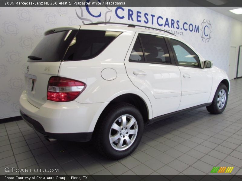 Alabaster White / Macadamia 2006 Mercedes-Benz ML 350 4Matic