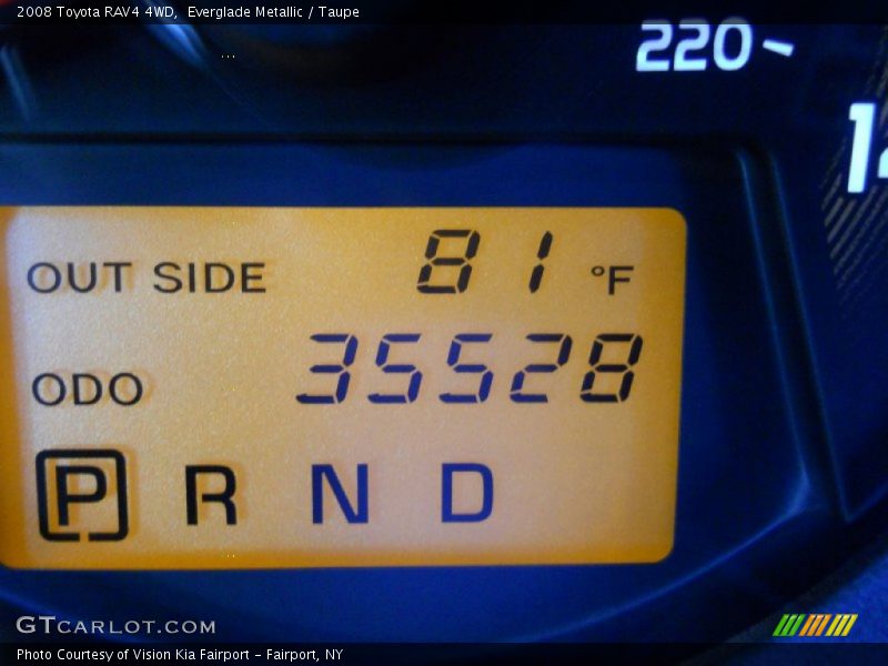 Everglade Metallic / Taupe 2008 Toyota RAV4 4WD