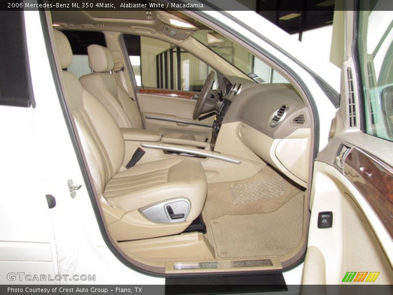 Alabaster White / Macadamia 2006 Mercedes-Benz ML 350 4Matic