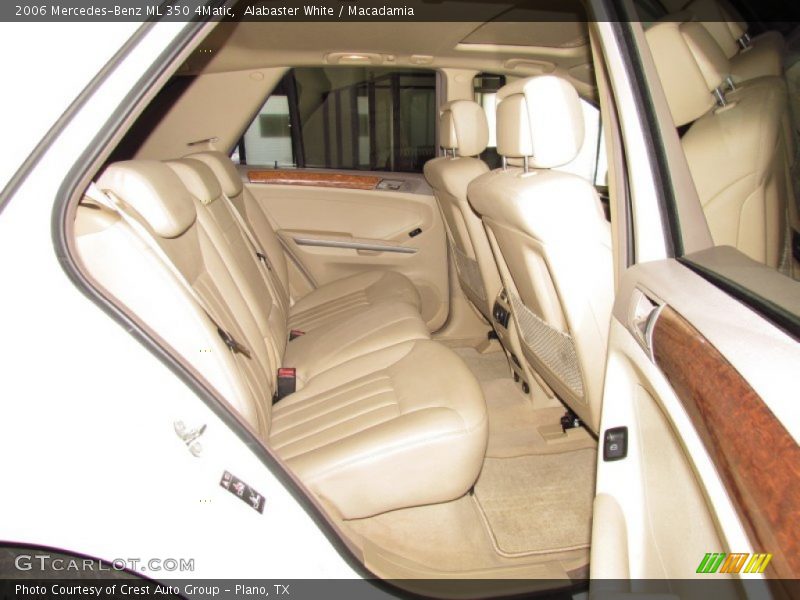 Alabaster White / Macadamia 2006 Mercedes-Benz ML 350 4Matic