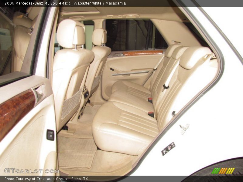 Alabaster White / Macadamia 2006 Mercedes-Benz ML 350 4Matic
