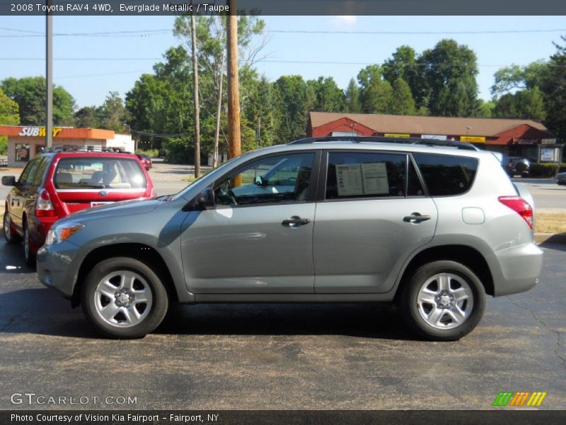 Everglade Metallic / Taupe 2008 Toyota RAV4 4WD