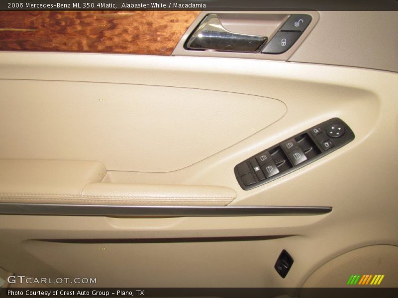 Alabaster White / Macadamia 2006 Mercedes-Benz ML 350 4Matic