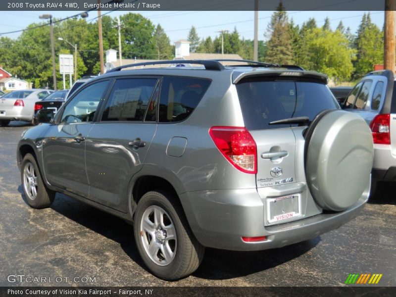 Everglade Metallic / Taupe 2008 Toyota RAV4 4WD